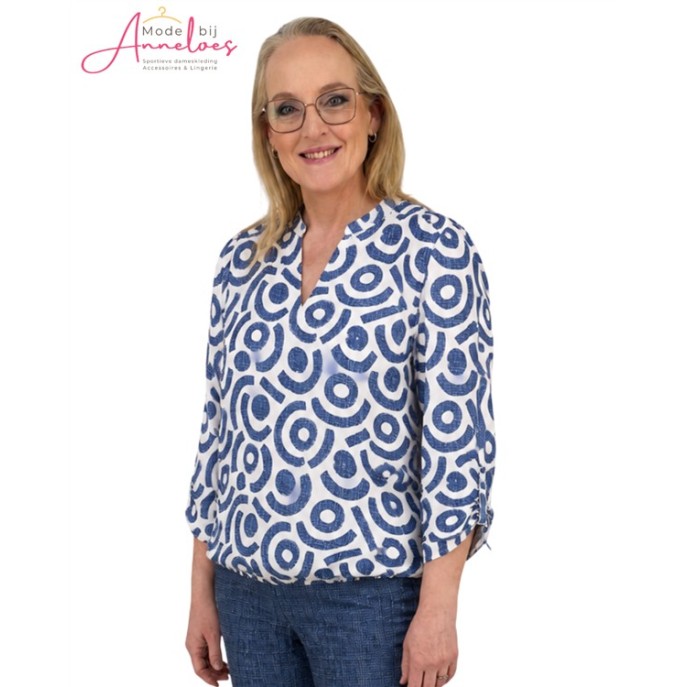 Dreamstar Blouse 120 Calam Tribal Indigo mix